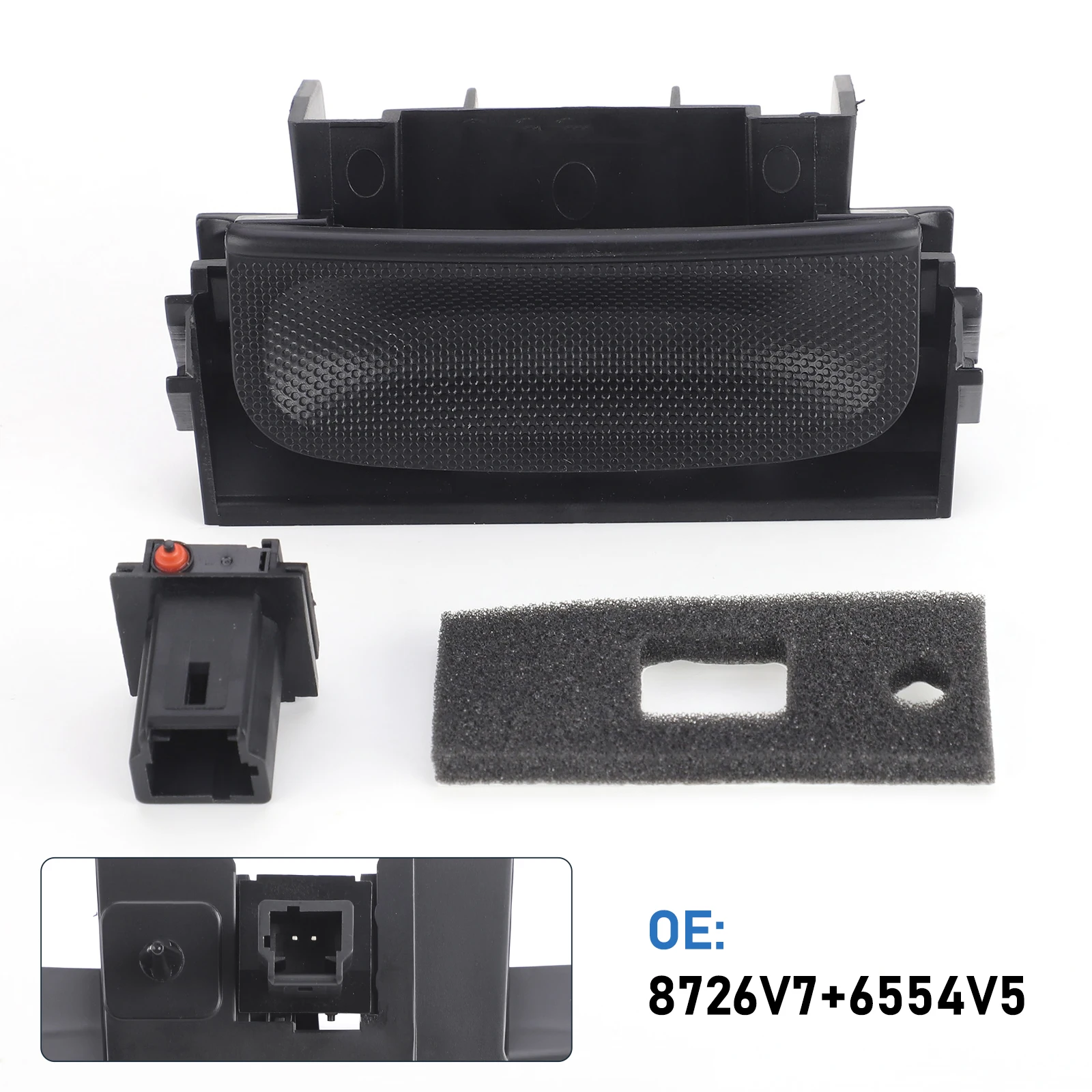 

CNSPEED Boot Release Switch Black For Peugeot 206 207 307 308 407SW 5008 Citroen Xsara Picasso C3 C4 C4 Picasso 6554V5 8726V7