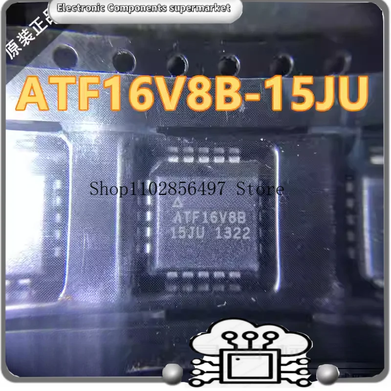 

(10-50 шт.) 100% новый набор микросхем ATF16V8B-15JU ATF16V8B PLCC-20
