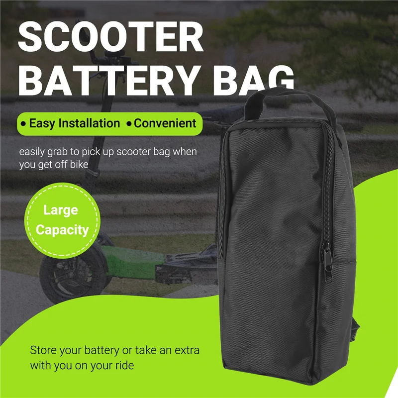 

AC22-сумка для электрического скутера, сумка для литиевой батареи, портативная передняя и задняя сумка для велосипеда, аксессуары для велосипеда