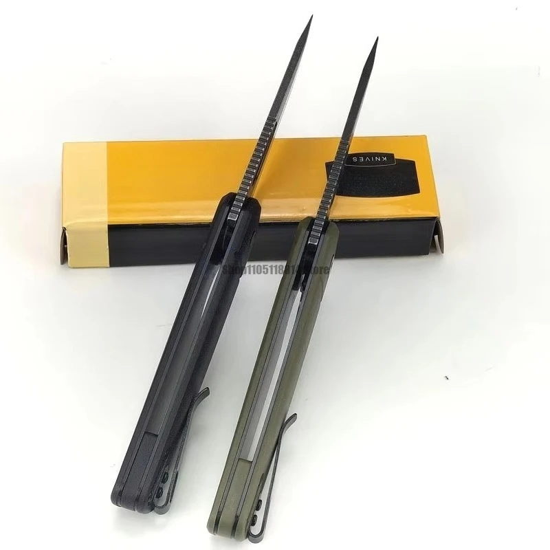 239 سكين جيب دائم 7cr13 الصلب في الهواء الطلق سكين للفرد البرية مغامرة الغابة بقاء اليد EDC سكين مع مقبض ABS