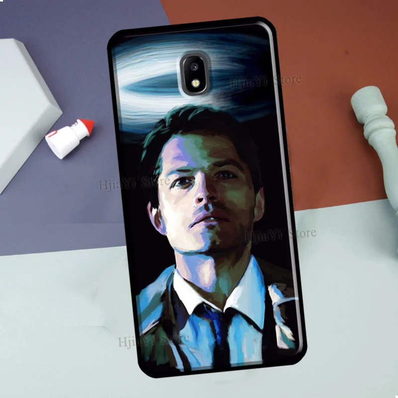 Supernatural Castiel TV Cover Case For Samsung J1 A3 A5 2016 J3 J7 J5 2017 J4 J6 Plus J8 A7 A9 A6 A8 2018 Coque