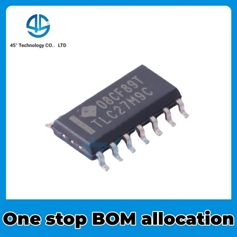 5PCS TLC27M9CDR SMT SOP14 TLC27M9C operational amplifier brand new original NEW IC Chip