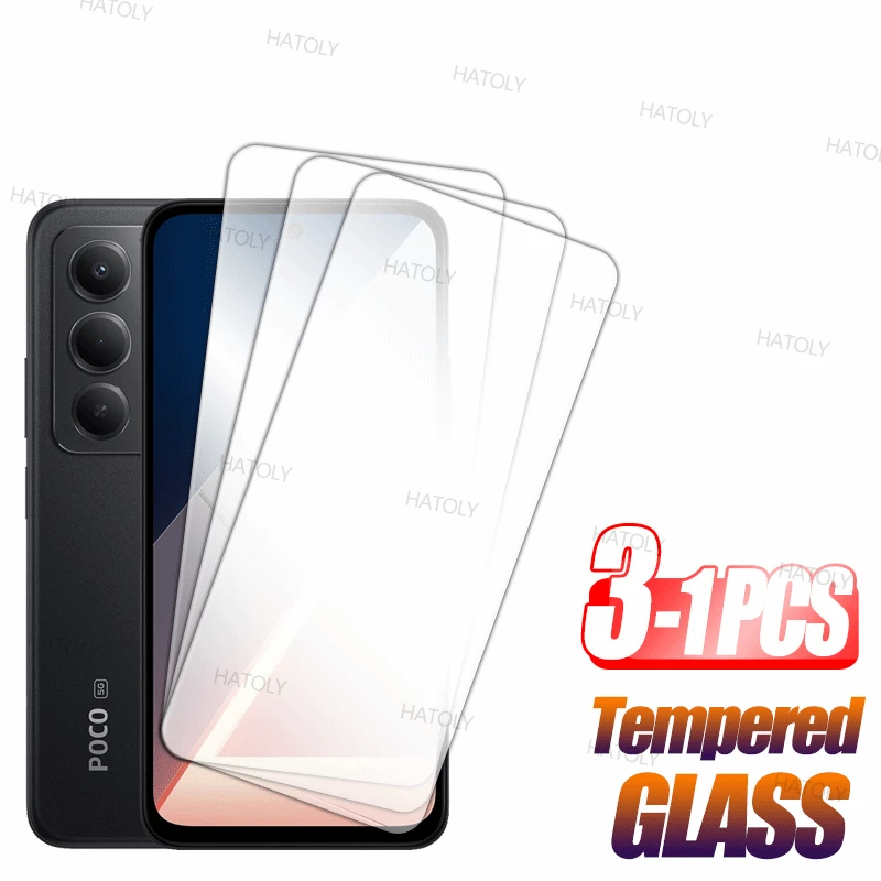 

1/2/3PCS Screen Protector For Xiaomi Poco M8s 5G Tempered Glass Xiaomi Poco M8s 5G Full Glue Glass Film For Xiaomi Poco M8s 5G