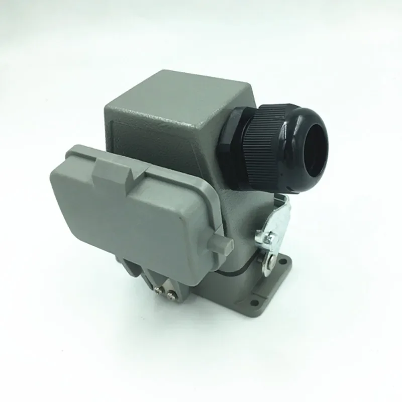 Spina aeronautica rettangolare impermeabile Connettore per carichi pesanti Plug-in Hot Runner a 10 conduttori HDC-HE-010 nascosto PG21