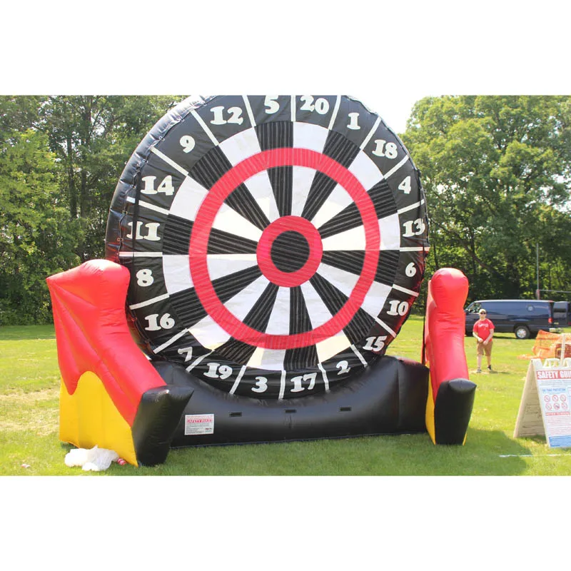 Commercial Inflatable Soccer Dart Board Game for Kids