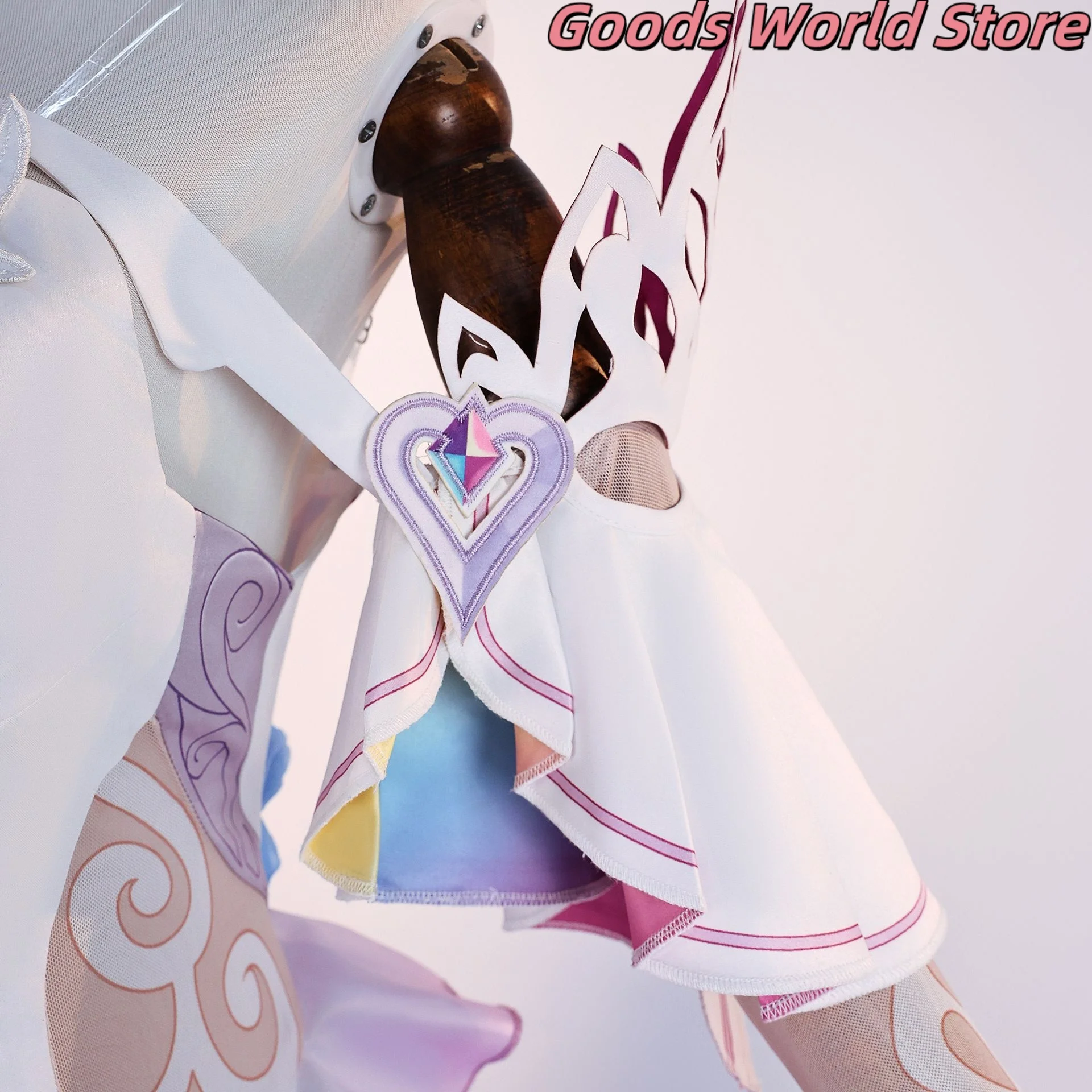 متوفر في المخزون فستان مُصمم حسب الطلب زي أنيمي لعبة هونكاي ستار رايل سيرين ملابس لعب الأدوار لحفلات الهالوين للنساء #5