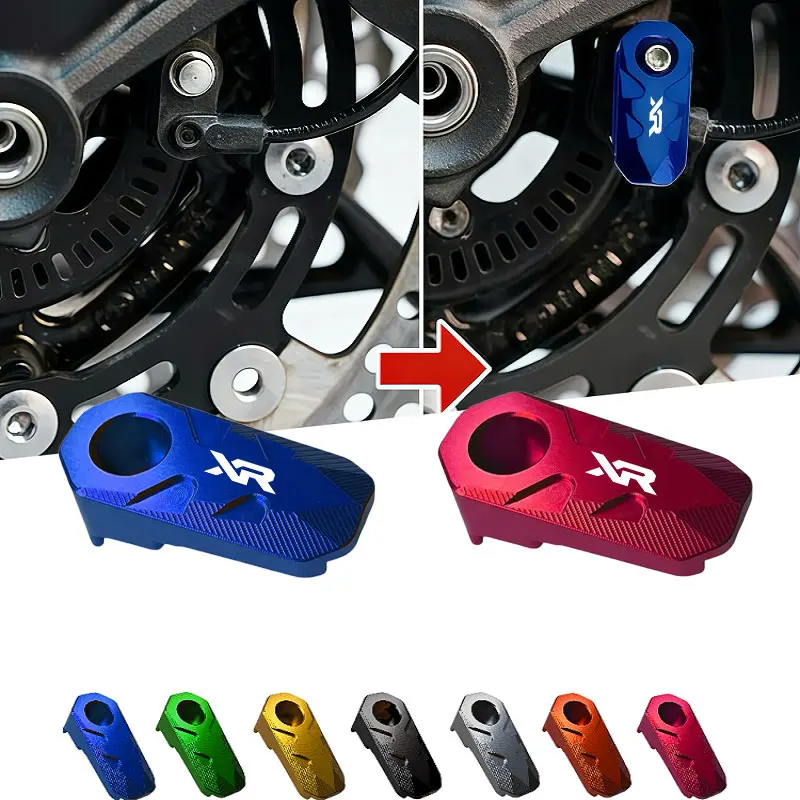 

For Honda XR230 MOTARD XR 230 250 400 125 Universal Aluminum Alloy Motorcycle ABS Sensor Protective Shell,Sensor Guard