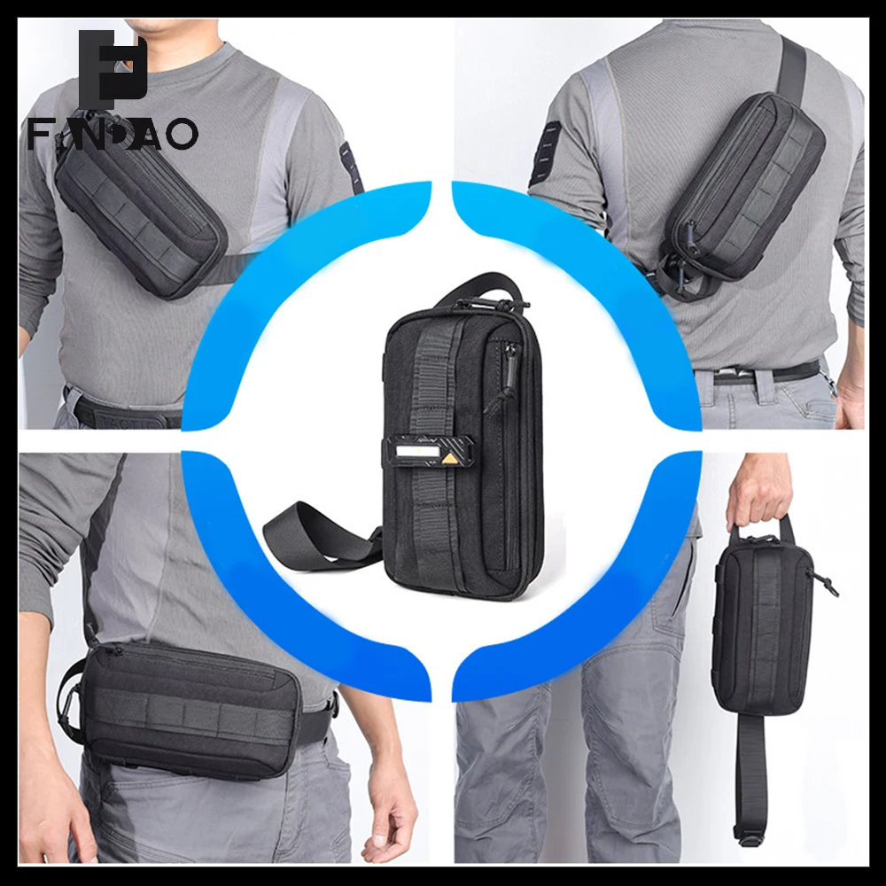

Тактическая наплечная сумка-подсумок, многофункциональная, большой емкости, для активного отдыха, кемпинга, для хранения мелочей, поясная сумка для походов и путешествий