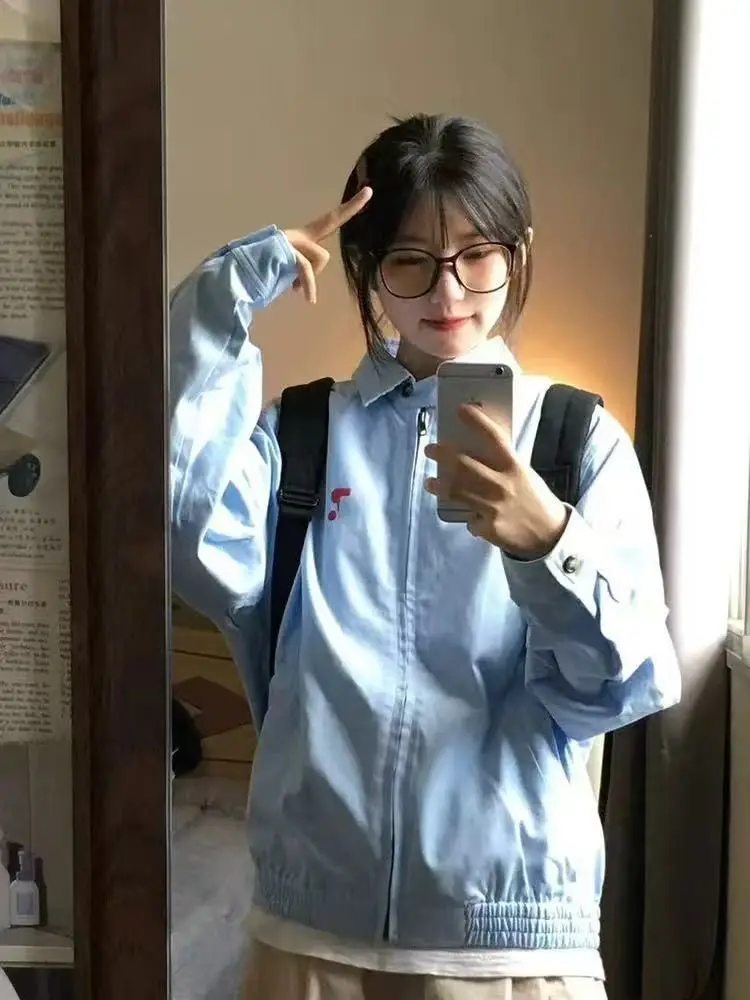 

Baseball Jackets Kpop Womens Winter Fleece-Lined Elastic Boyfriend Bomber Corduroy Harajuku Workwear Quilted Turn-Down Patterned