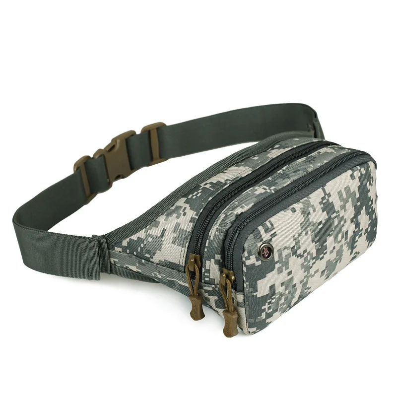 Chikage moda requintado tático camo pacote de cintura grande capacidade esportes ao ar livre pacote de cintura multi-função sacos de caça de pesca