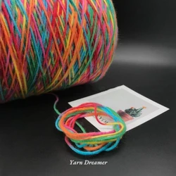 3 Styles of Colorful Gradient Yarn 100g Hand Knitting Yarn for Crochet Bulk Fancy knitting thread yarnie