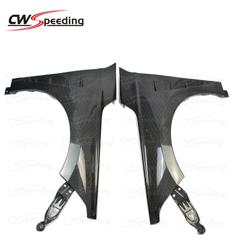 2022 CWS STYLE HONEYCOMB CARBON FIBER FRONT FENDER FOR HONDA CIVIC X 11TH GEN