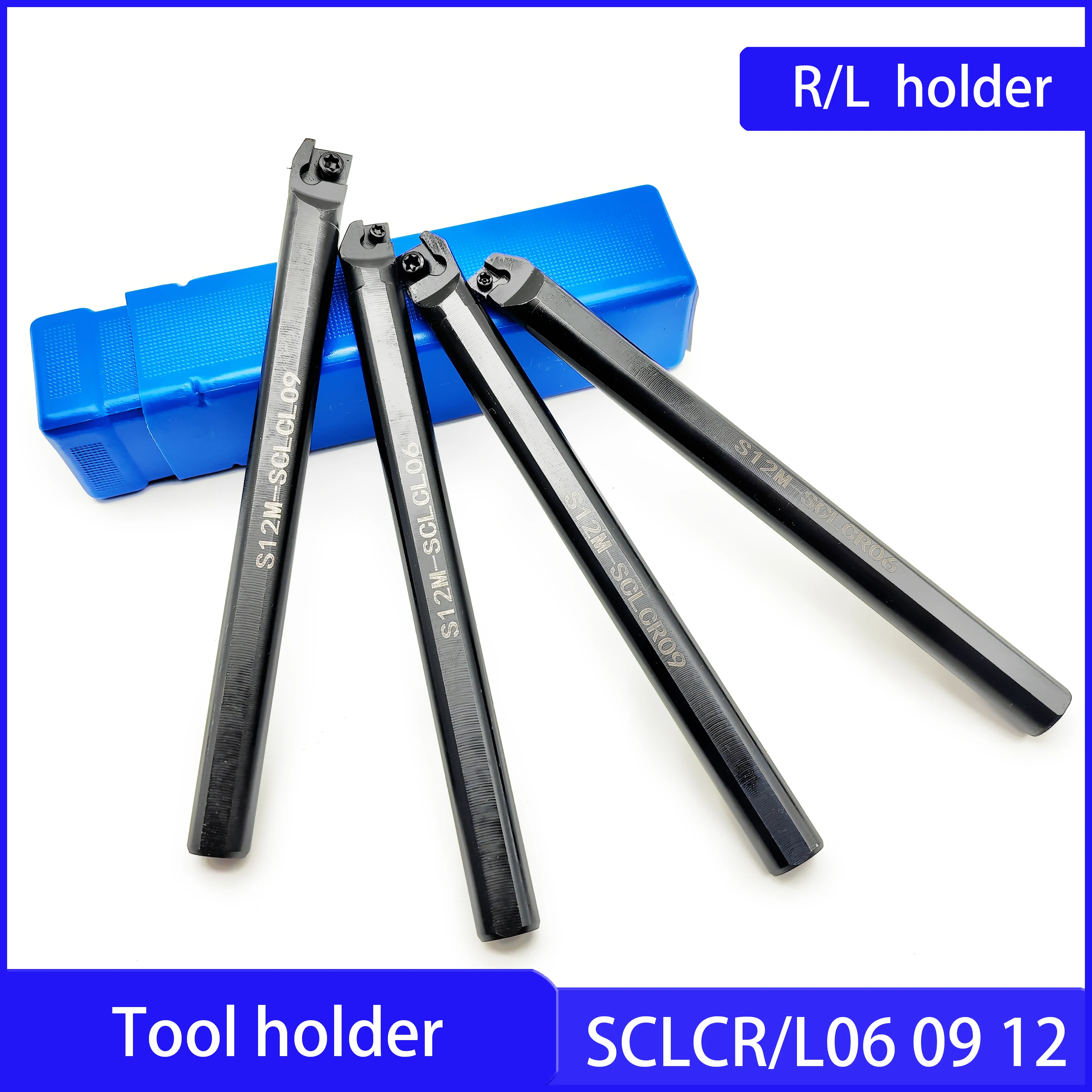 CNC machine tool holder SCLCR SCLCL 06 09 12 is suitable for CCMT CCGT CCGW 0602 09T3 1204 tool inner round tool holder