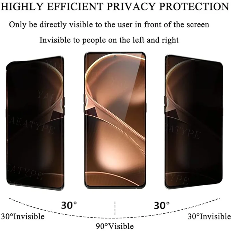 Privacy Hydrogel Film For Huawei Honor 70 X8 X8A X6A X6S X6 Nova Y61 Mate 30 Lite 5G 4G Screen Protector