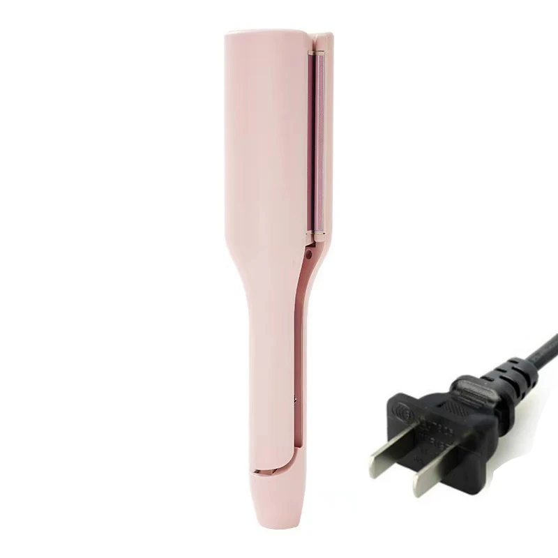 Lockenstab, 32 mm, tiefe Wellen, Lockenwickler, 4 Temperaturen einstellbar, schnelle Heizung, Crimpzange, Styler-Zauberstab für alle Frisuren