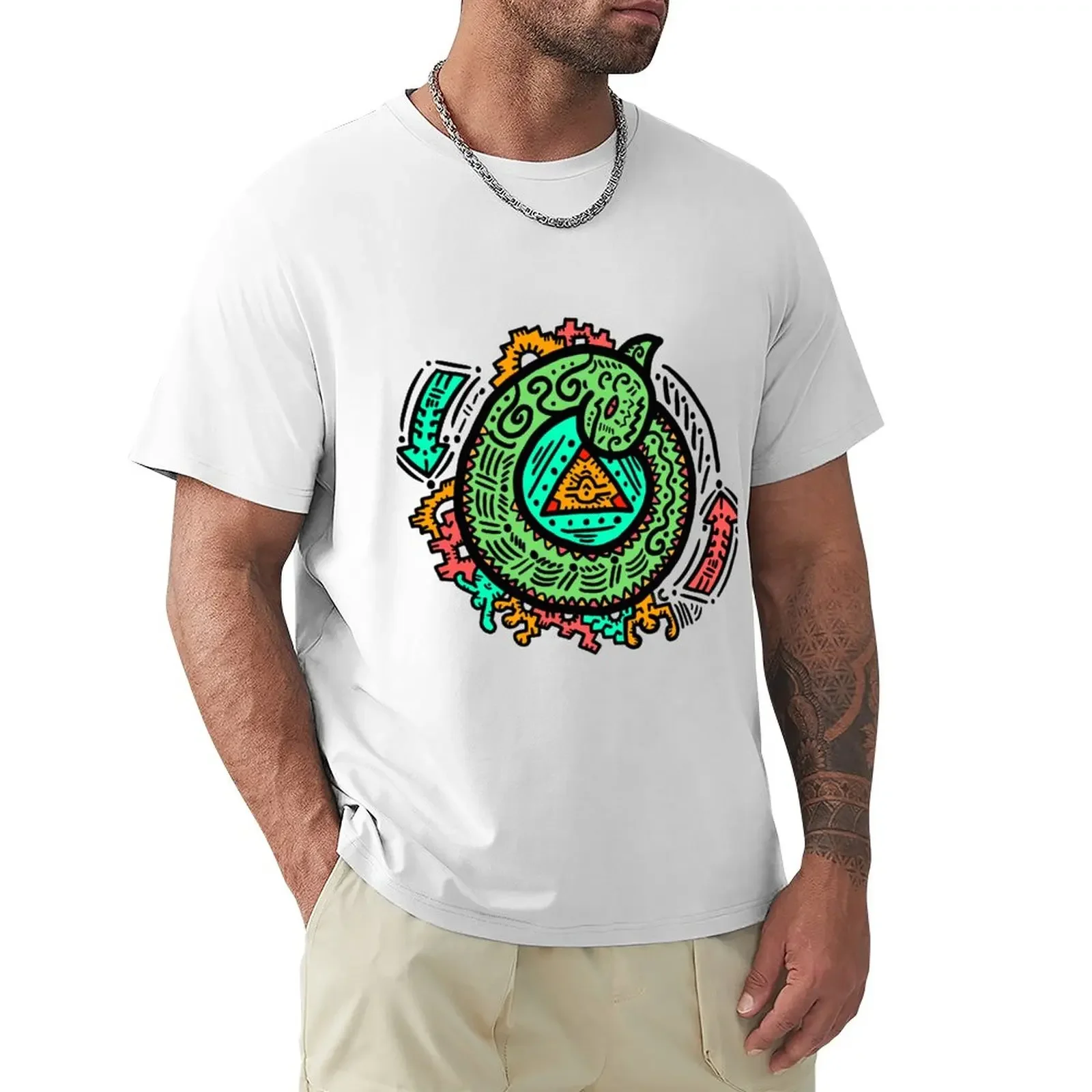 Oroboros T-Shirt new edition plain customizeds oversized t shirt men