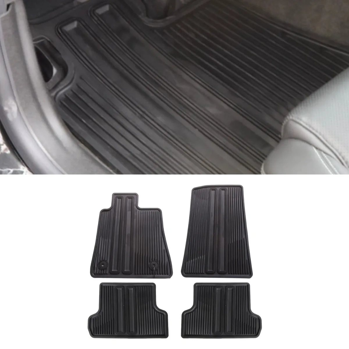 

Car Original Foot Pad TPE Original Foot Mat Is Environmentally Friendly For Chevrolet Camaro 2016-2019 Body Kit Car Accessories