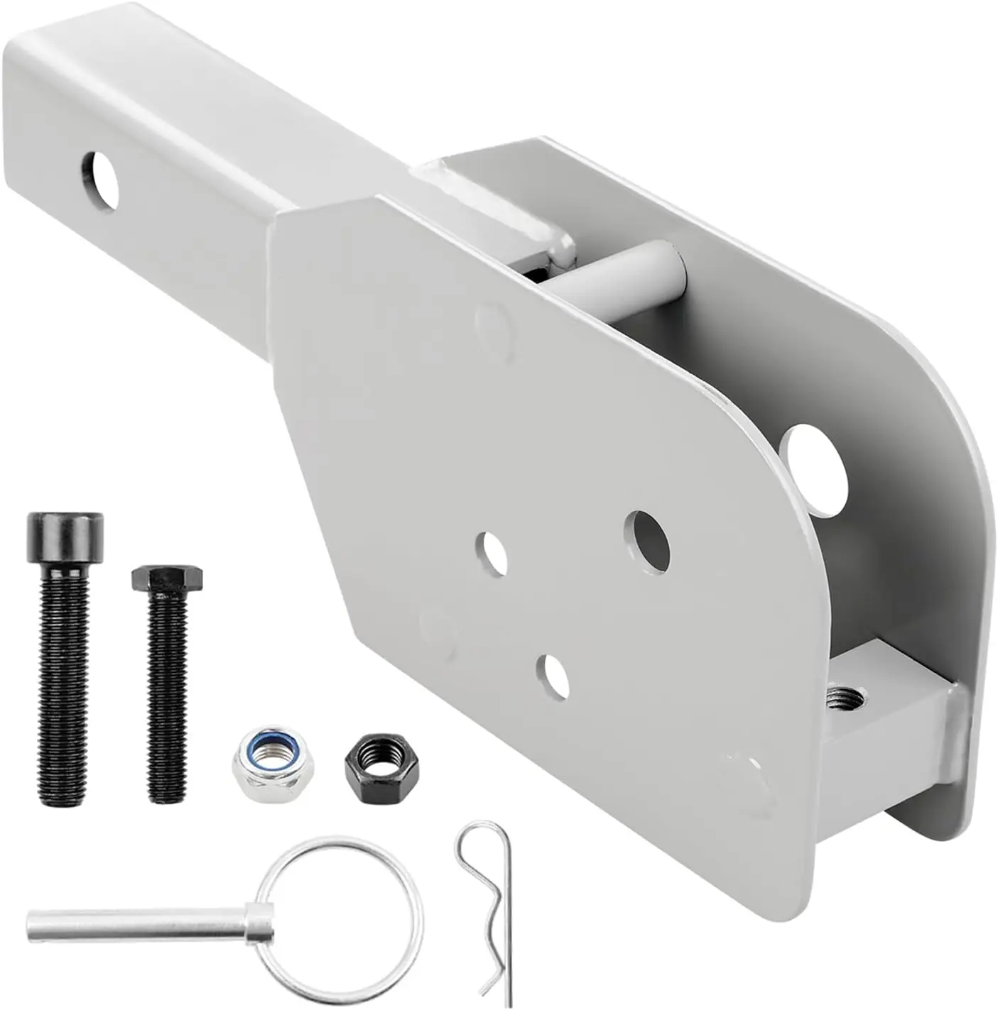 

Folding Hitch Adapter 2-Inch, 500 lbs, Heavy-Duty Steel, Fits Class III/IV