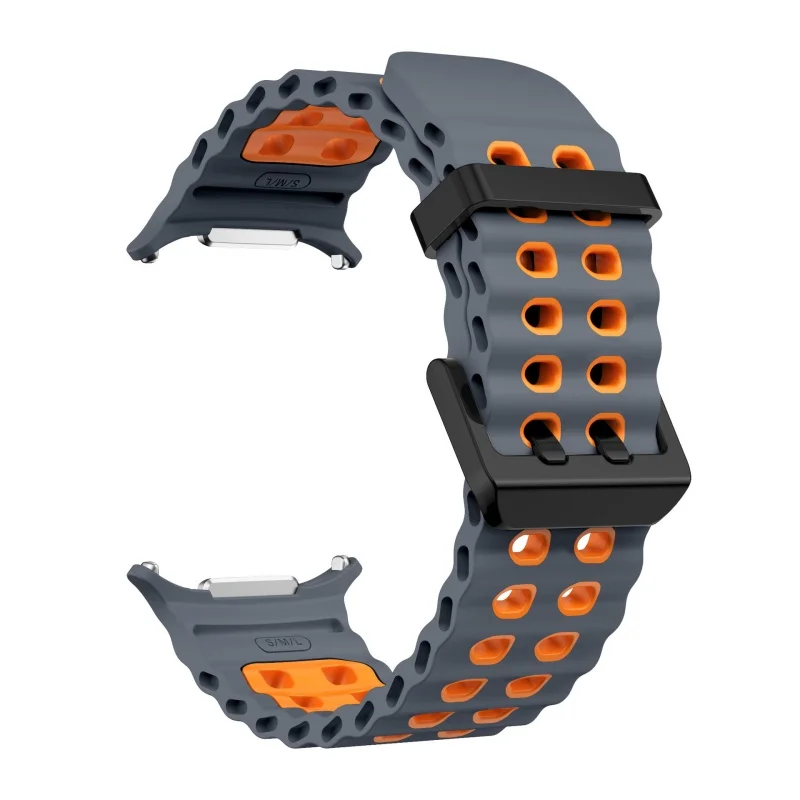 Marine Band für Samsung Galaxy Watch Ultra2 2026 Sport Silikonarmband Samsung Galaxy Ultra 47mm Uhrenarmband Zubehör