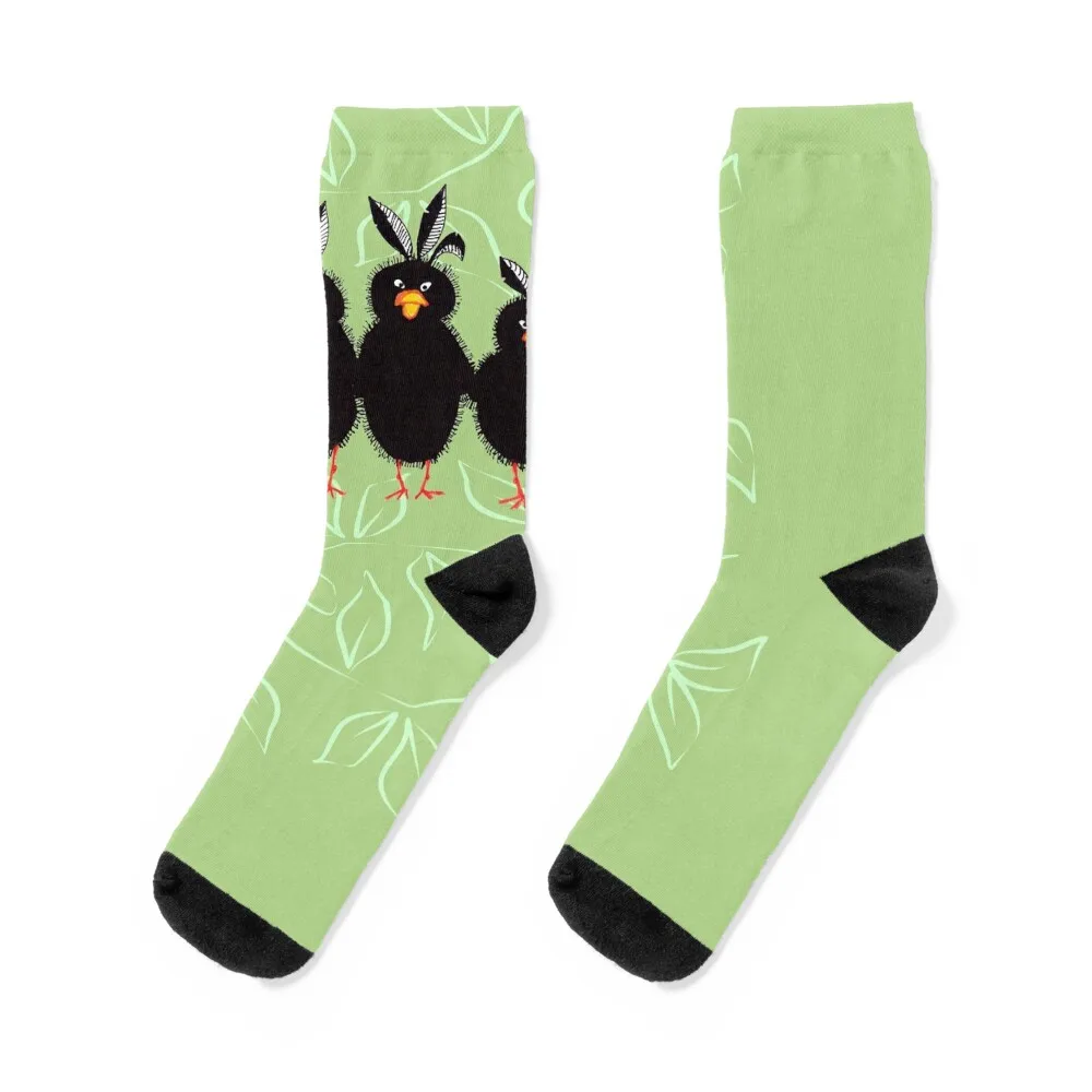 

Bristly Birds Socks new in's shoes happy Rugby Socks Men Women's