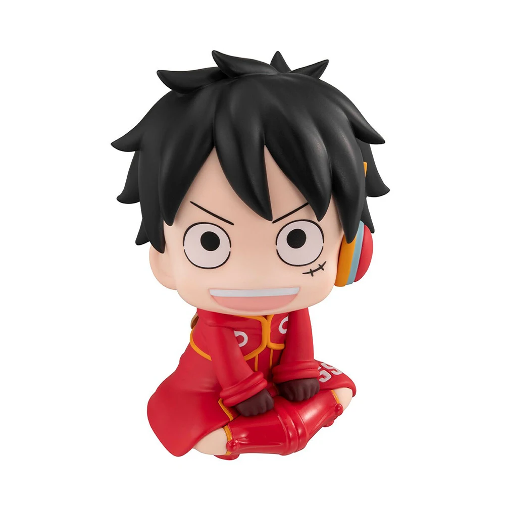 Megahouse Look Up One Piece Monkey D. Luffy Future Island Ver. 11cm Kawaii Doll Collectible Anime Action Figure Model Toy