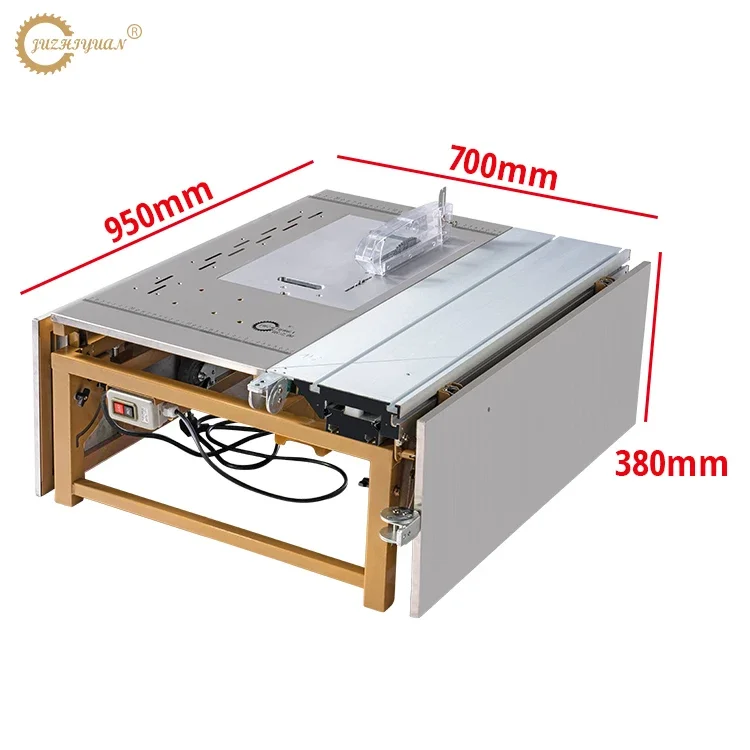 7D Multi functional High-power Woodworking Small precision Sliding Table Saw