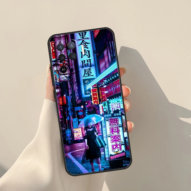 نيون طوكيو أليز في الليل الحال بالنسبة ممن لهم A17 A57 A77 A60 A80 A40 A18 A38 A58 A78 A98 A96 A76 A16 A94 A74 A54 A15 A5 Pro