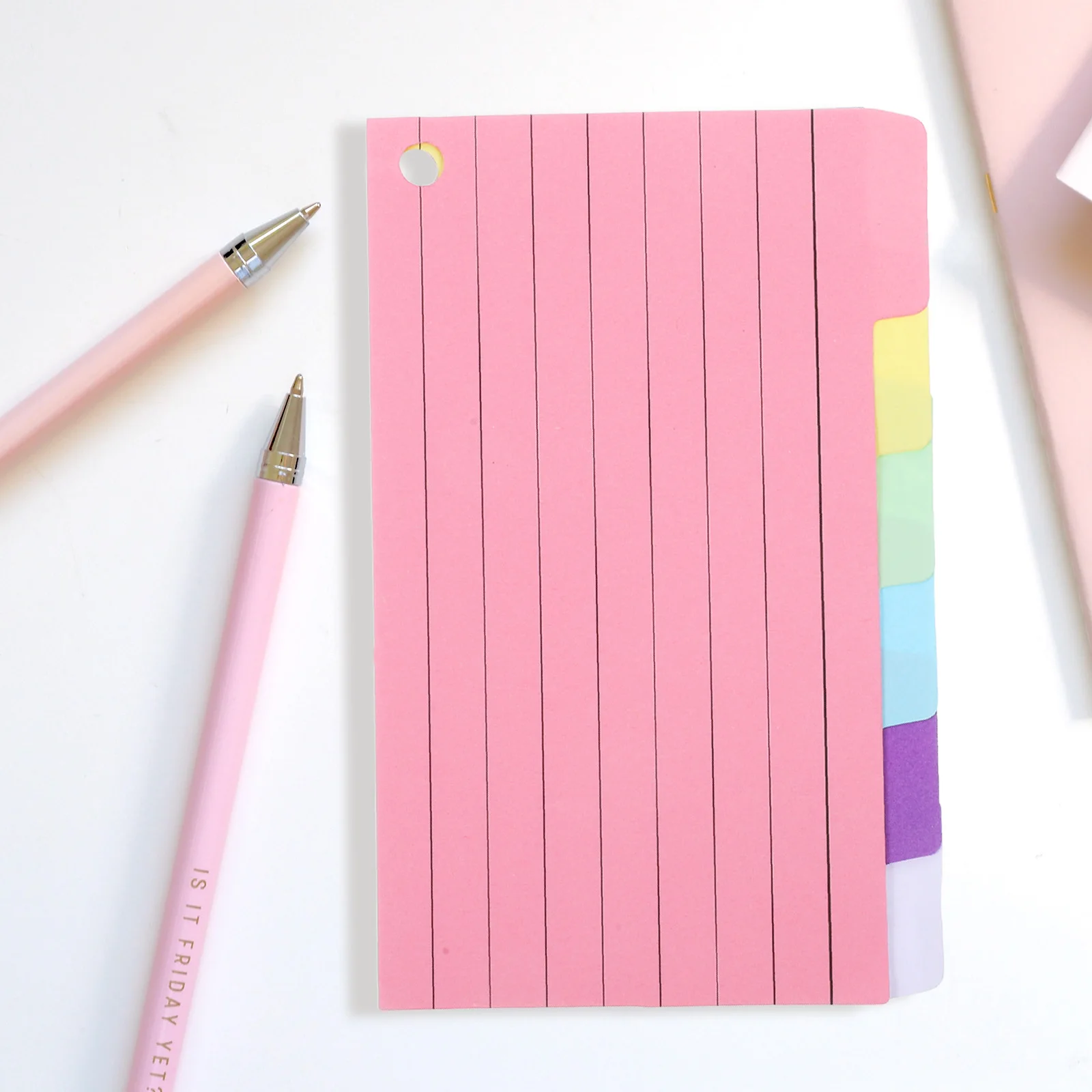

1 set Colored Spiral Notepads Index Cards Notebook Flashcards For Study Speech Portable Small Memo Pads Lined Notecards Meeting