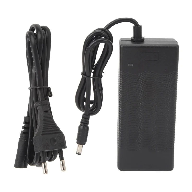 

42 В 2 А зарядное устройство для электрического велосипеда, диаметр 5,5x2,5 мм, адаптер питания для электрического скутера Plug and Play для литий-ионного аккумулятора 36 В