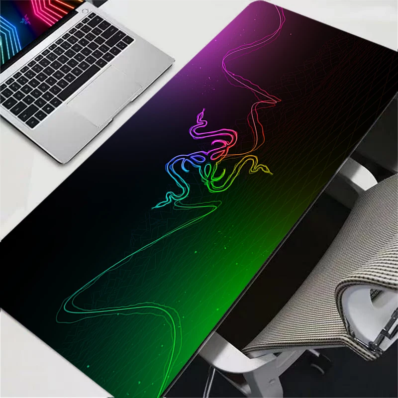 لوحة ماوس Razer Fashion Luxury Professional E-sports Gamers Speed PC Gaming لوحة مفاتيح مطاطية للكمبيوتر المحمول حصيرة مكتبية ناعمة جديدة #4
