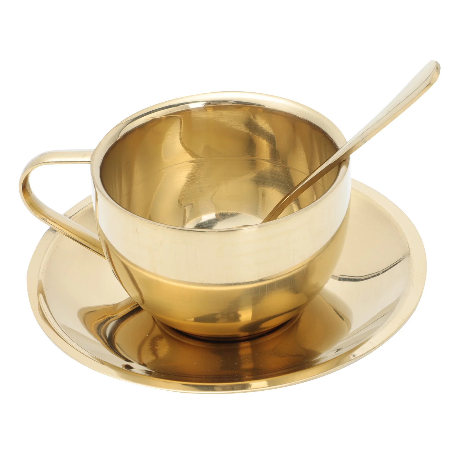 

1Set Household Coffee Cup Set Exquisite Tea Mug Large Capacity Smooth Surface Comfortable Grip Coffee Mug