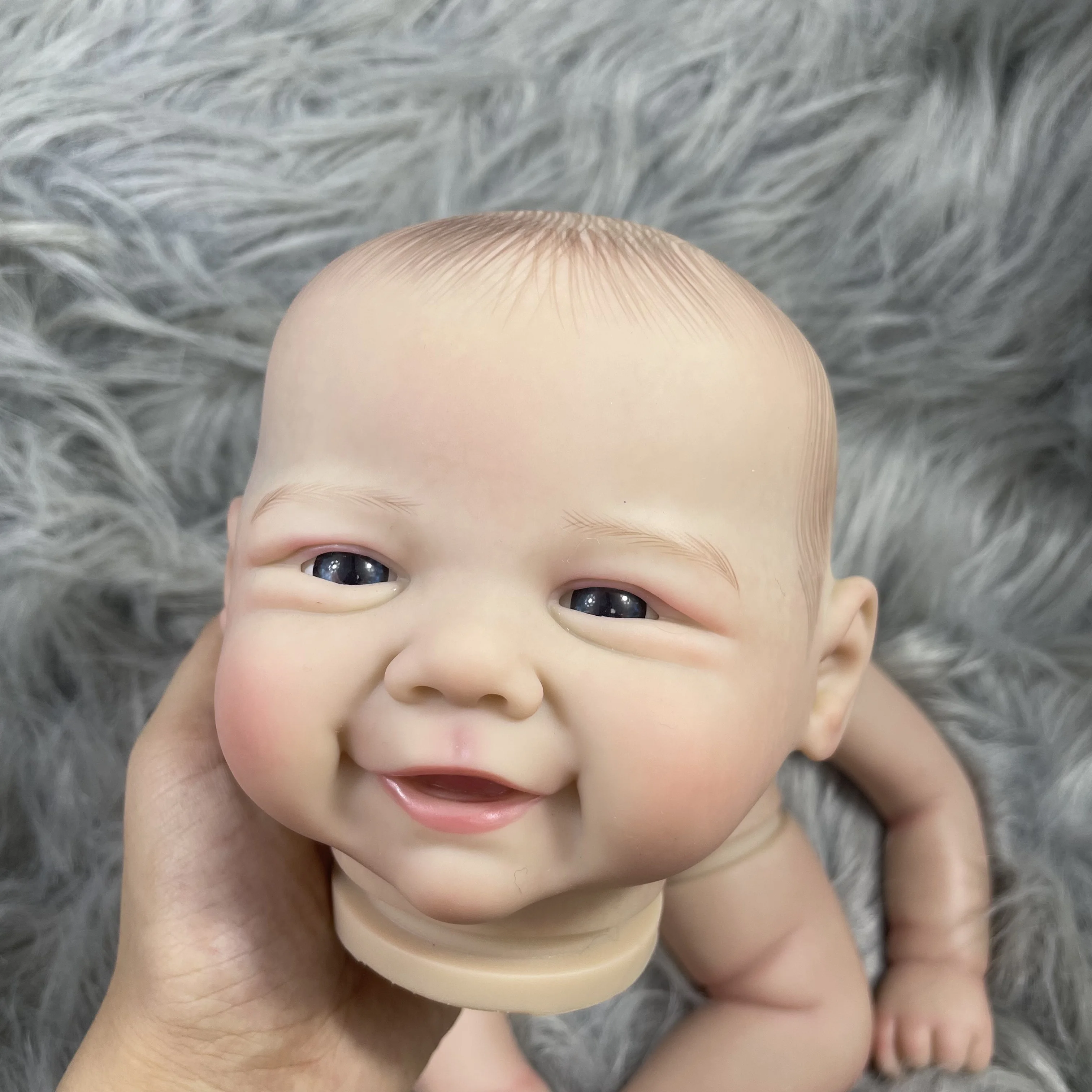 MRB 19-дюймовая уже законченная окрашенная кукла реборн, детали Vivienne, милый ребенок, 3D картина с видимыми венами, тканевое тело в комплекте