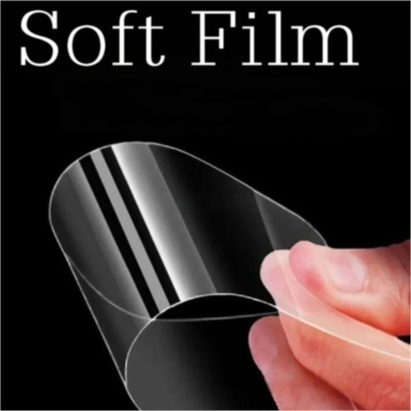 3pcs clear glossy hd soft full hydrogel film (not glass) for iPod Nano 7 screen protector cover view 2