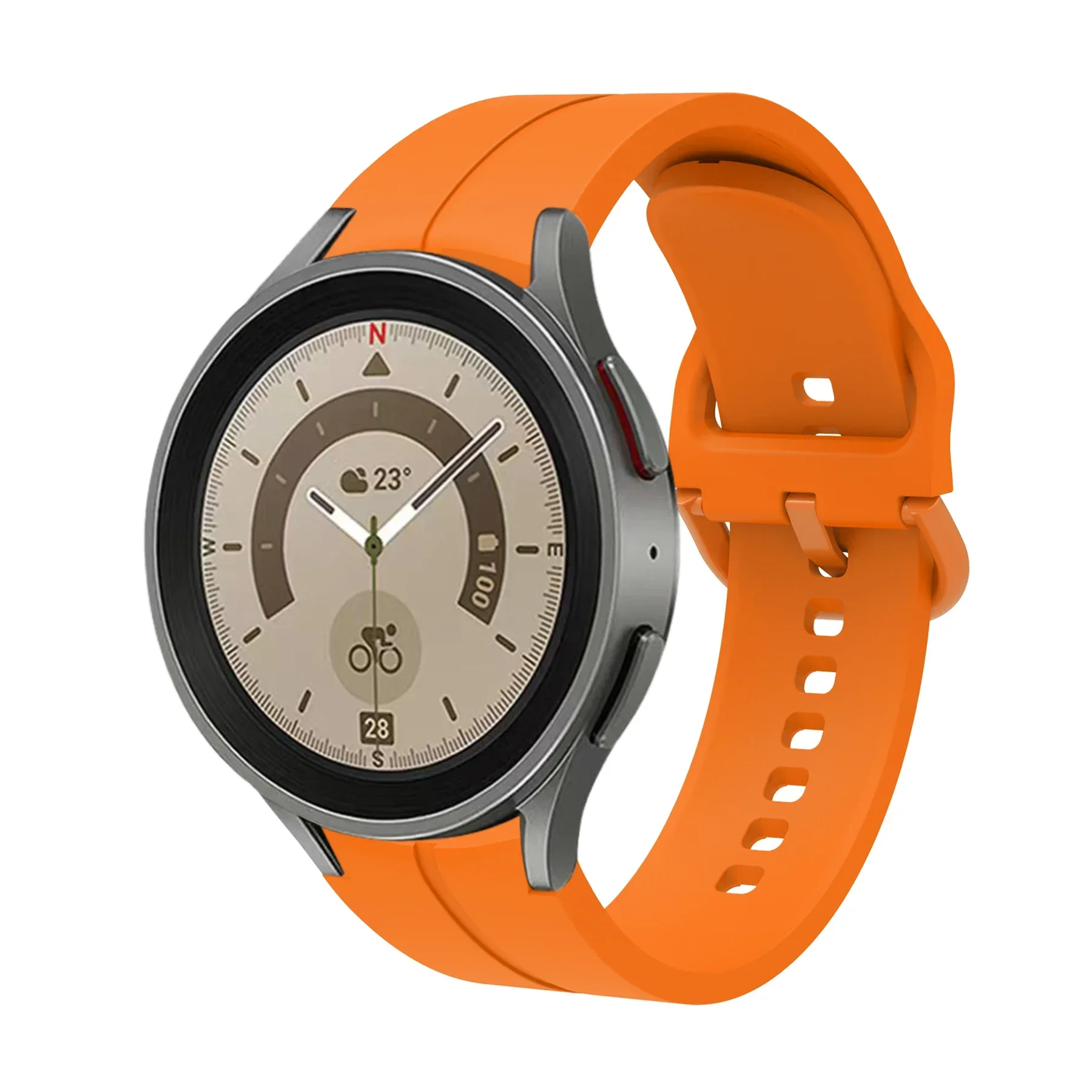 Cinturino in silicone per Samsung Galaxy Watch 5 Pro 45mm 4/5/6/7 40mm 44mm cinturino sportivo originale orologio da polso 6 4 Classic Correa