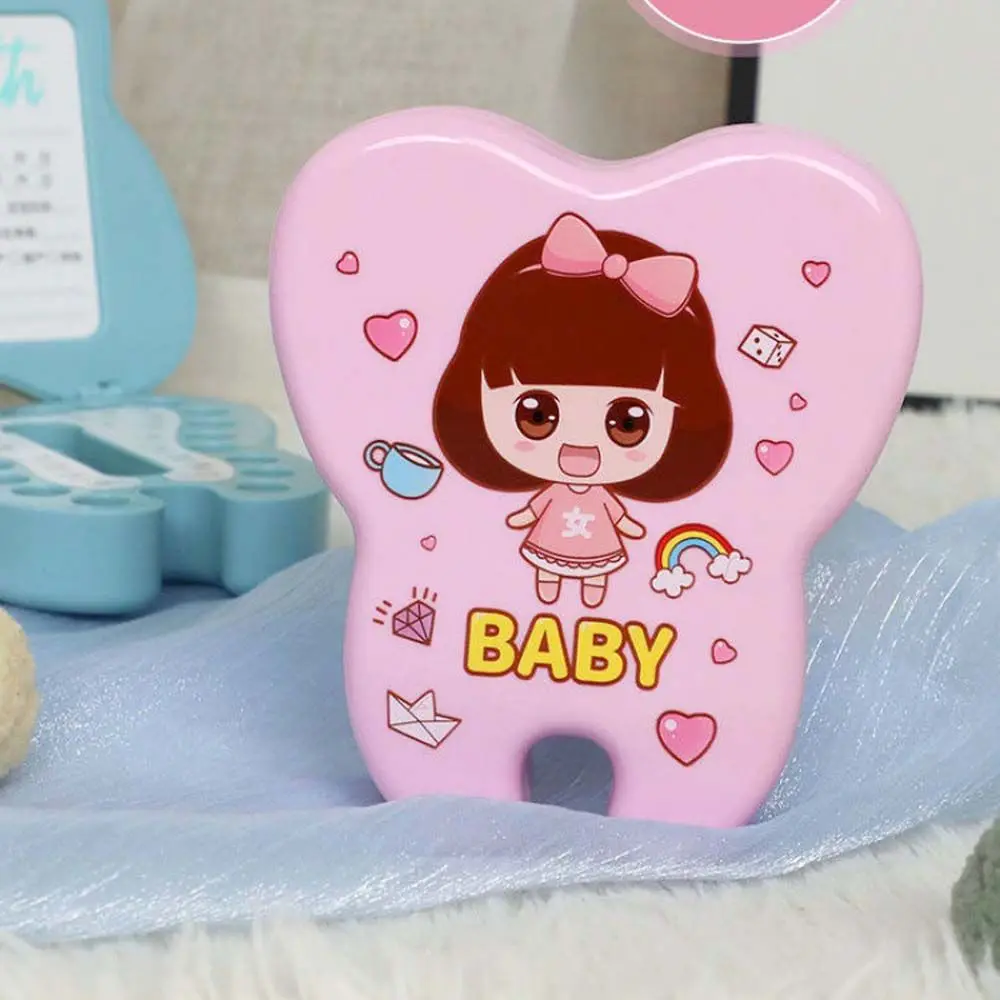 

Plastic Collection box Baby Teeth Save Primary Teeth Baby Tooth Box Deciduous Tooth Case Tooth Fairy Box Milk Teeth Organizer
