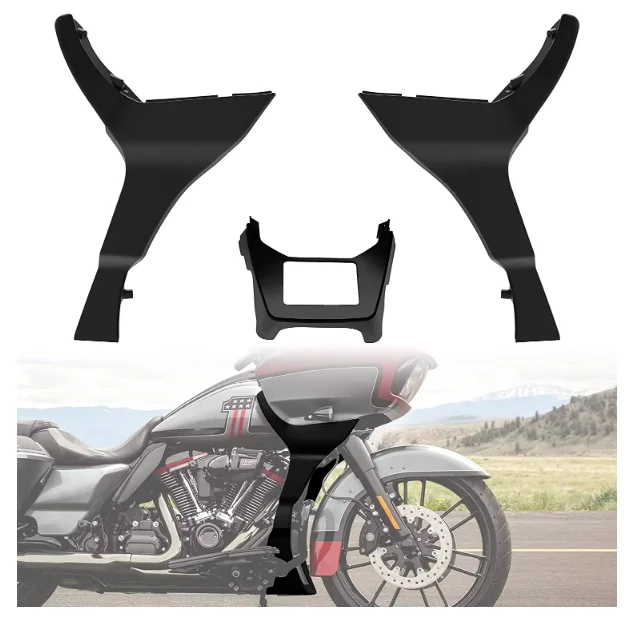 

Motorcycle Front CVO Fairing Spoiler Kit for Harley Davdison Road Glide 2017-2023