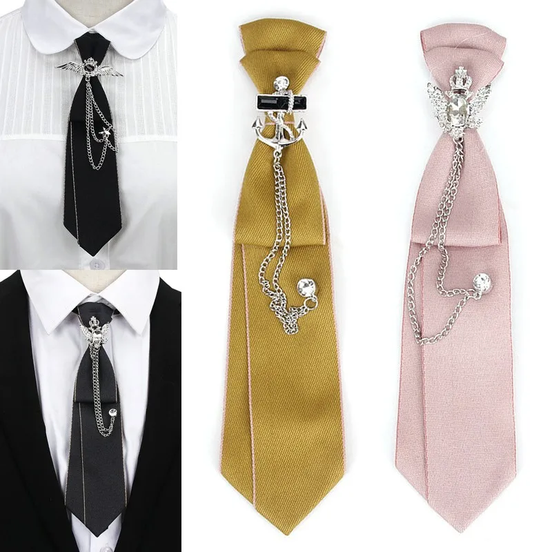 

Ретро тканевая лента со стразами, черный галстук-бабочка, воротник, галстук с бантом, школьные подарки для девочек и мальчиков, женская одежда, ювелирные аксессуары
