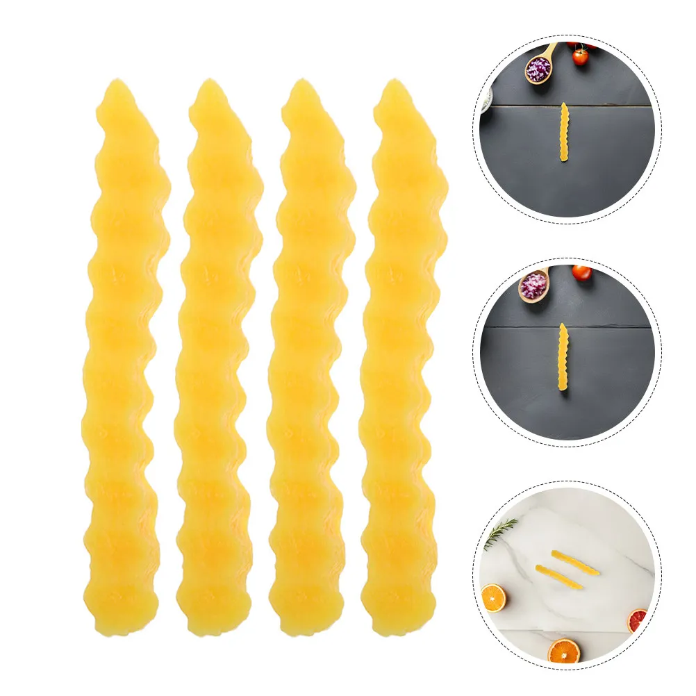 

20 шт. реалистичных игрушечных картофеля фри из ПВХ для декора кухни и витрин