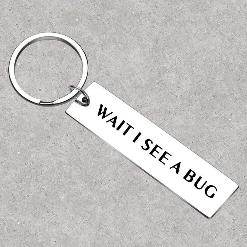 Hot Entomologist Gift Keychain Funny Bug Collector Humor Gift Key Rings Entomology Science Nature Lover Gift Insect Lover Gifts