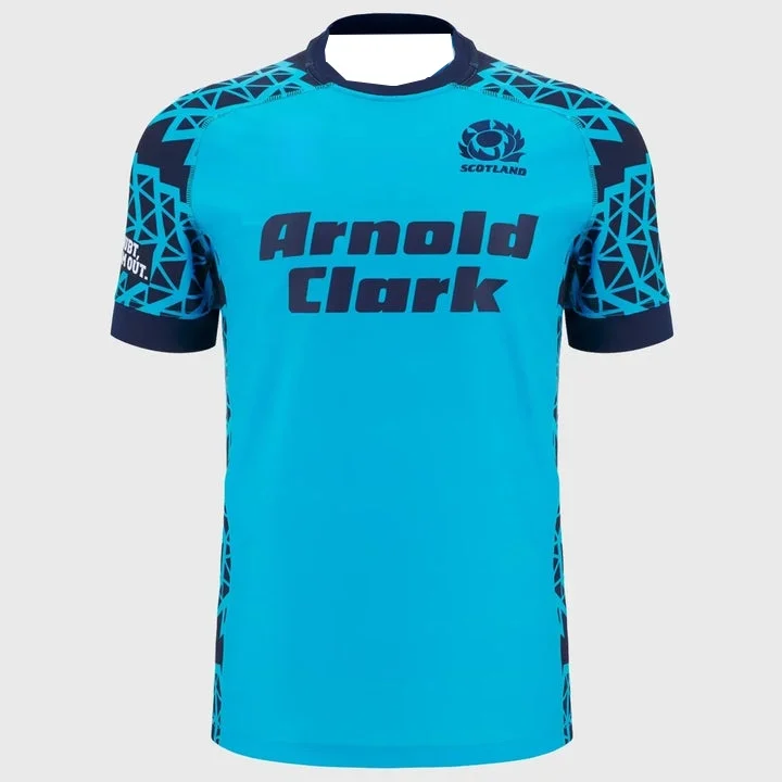 2026 Neues Schottland Rugby 3D-Druck Trainingstrikot Herren Y2K T-Shirt Oversize Geeignet für Alltags- und Trainingskleidung Mode – Detail 3