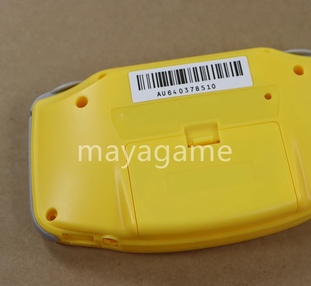 10 peças para game boy advance gba substituição número de série etiqueta traseira adesivo