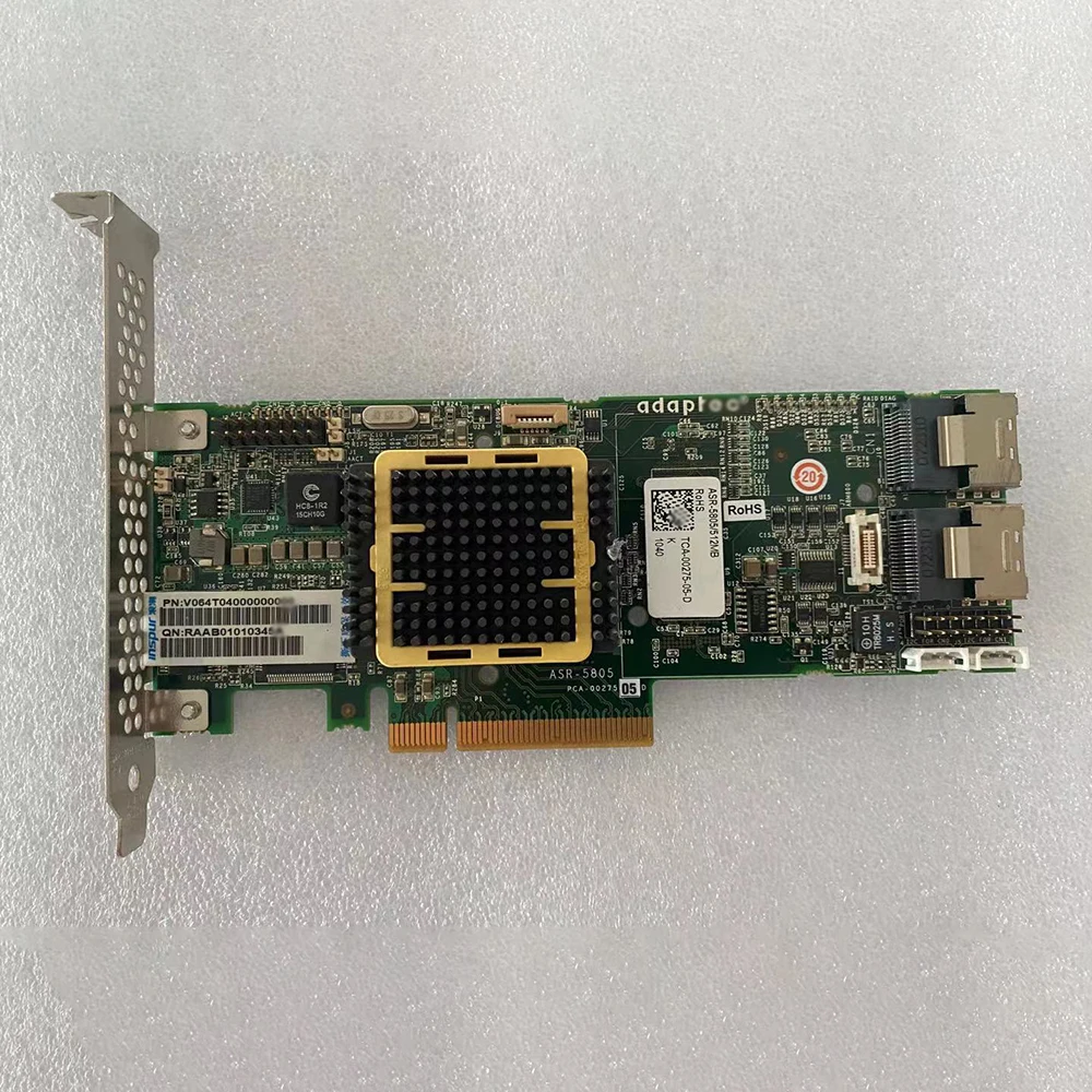 ASR-5805 512MB TCA-00275-05-DK RAID5 3GB SAS Array Card Works Perfectly Fast Ship