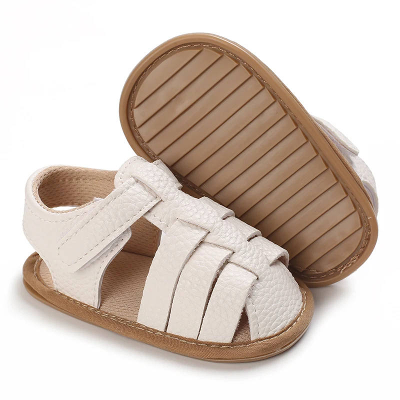 تنفس الصيف الرجال والنساء طفل الصنادل طفل بسيط نمط بلون لينة وحيد أحذية في الهواء الطلق داخلي Prewalker 0-18 متر