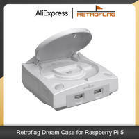 Retroflag Dream Case with SD Card Slot, USB, LAN and Improved HDMI Ports for Raspberry Pi 5