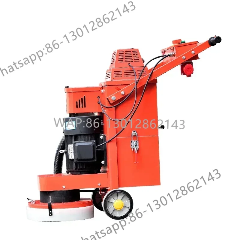 330mm Epoxy Floor Vacuuming Grinding Machine Floor Grinding Tools Concrete Grinder Polisher Adjustable Grinding Depth 380V/220V