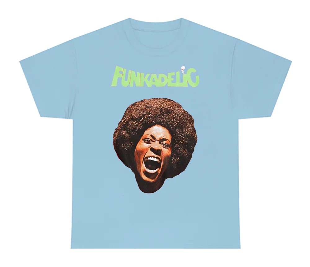 George Clinton Funkadelic Unisex blue T-shirt Cotton tee S-5XL 1F710