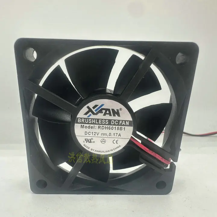 

XFAN RDH6015B1 DC 12 В 0,17 А 60x60x15 мм 2-проводной 60 мм охлаждающий вентилятор