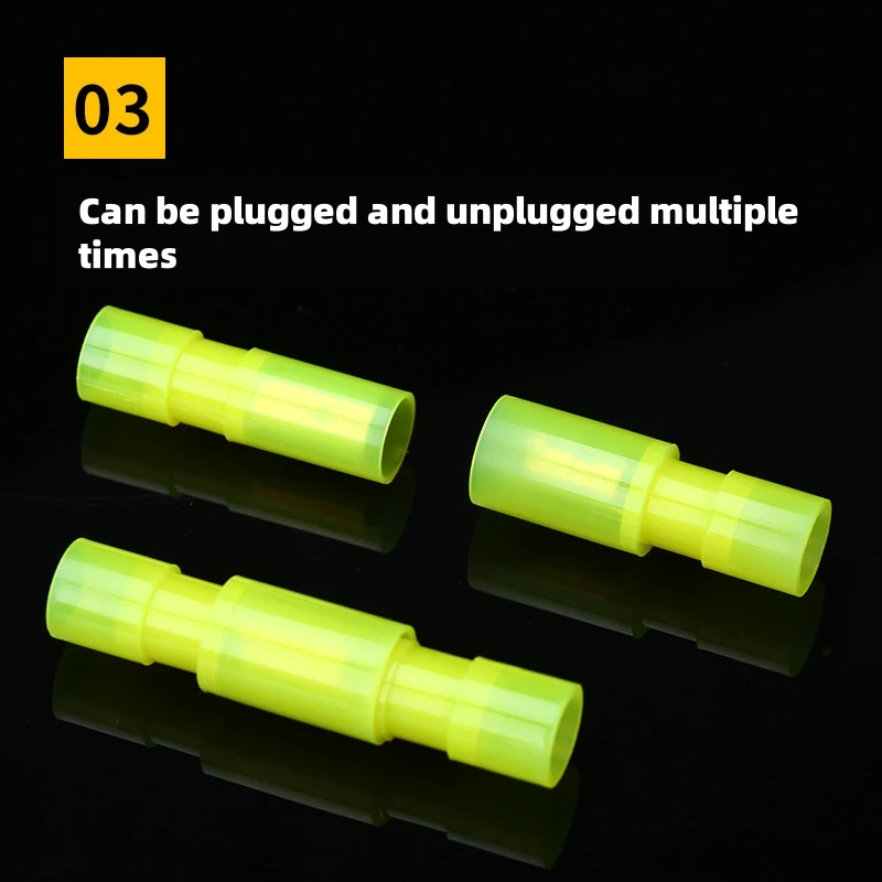 20PCS Nylon Fully Insulated Bullet Terminals Kit - Male/Female Quick Connect Crimp Connectors (16-10 AWG)