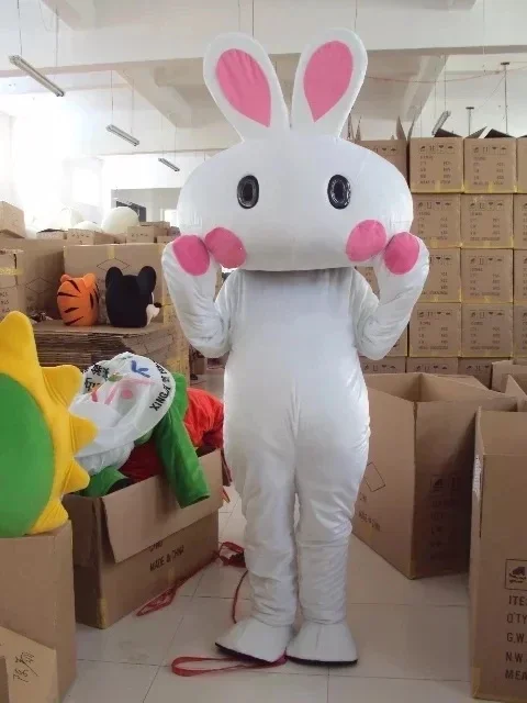 

Moon Festival jadeRabbit Mascot Bugs Rabbit Hare Easter Adult Mascot cosplay costumes high quality mascotte costum Fancy Dress