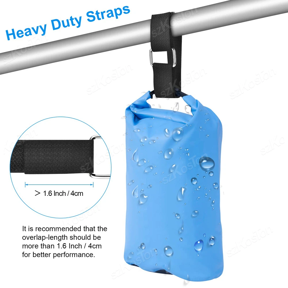 Adjustable 10/5m Cable Straps with 25/50 Buckles Free Cut Black Reusable Fastening Hook Loop Tie Securing Strip Cord Organizer